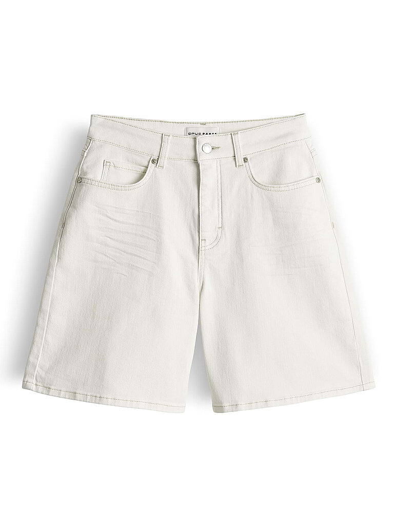 Short en jean MARI SHORTS blanc 42