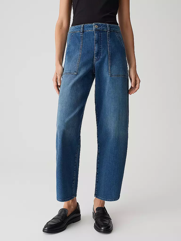 OPUS PANTS | Jeans coupe ballon 7/8 MELLY FREE | blau