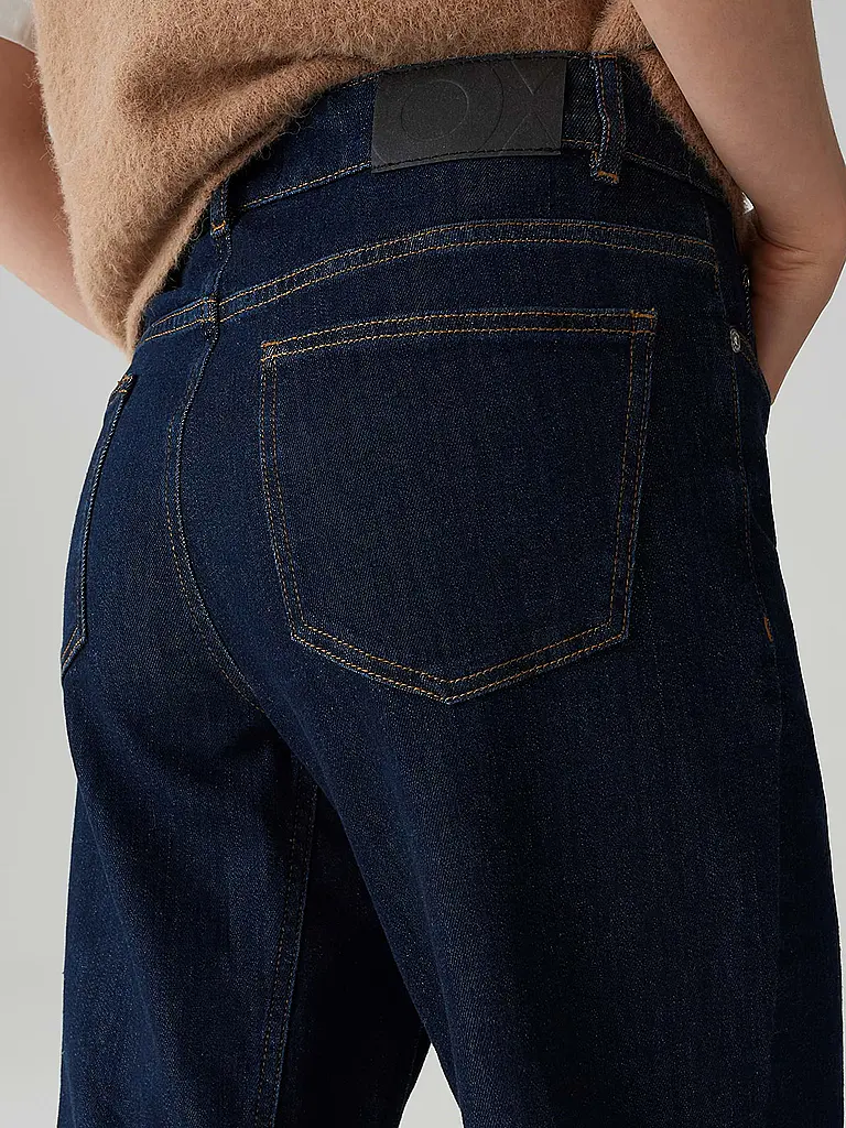 OPUS PANTS | Jeans Coupe Ballon MELLY RELAX | Bleu foncé