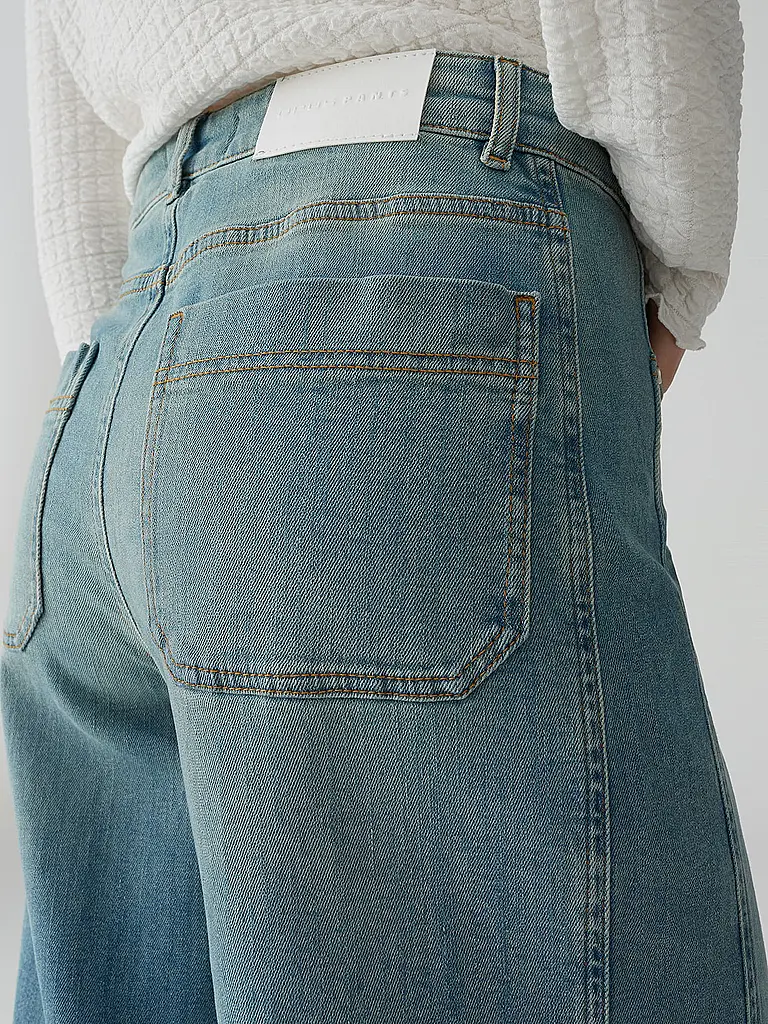 OPUS PANTS | Jeans coupe droite MELLY BRANCH | Bleu clair