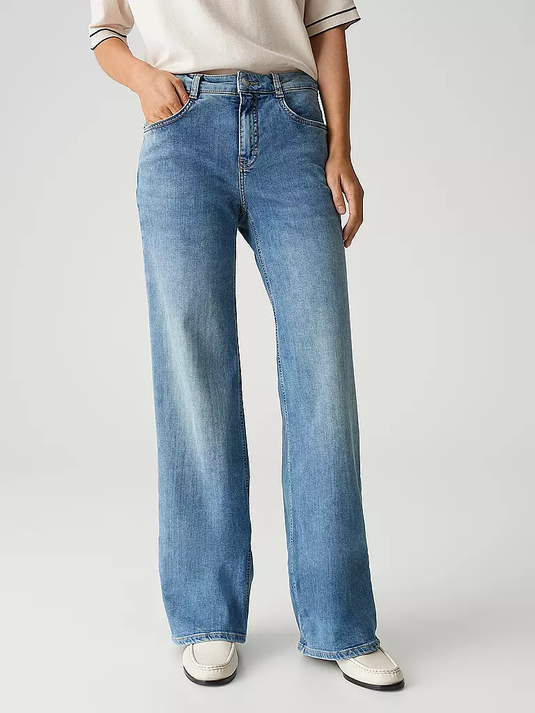 OPUS PANTS | Jeans Coupe Droite MELLY MODERN | Bleu clair