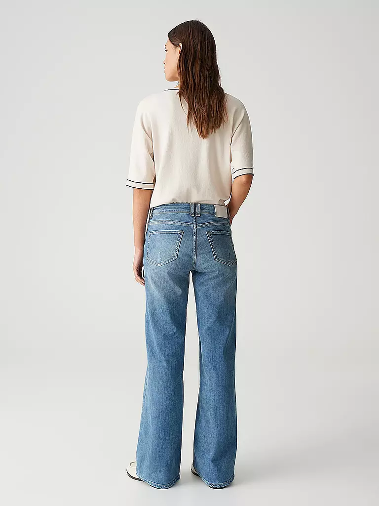 OPUS PANTS | Jeans Coupe Droite MELLY MODERN | Bleu clair