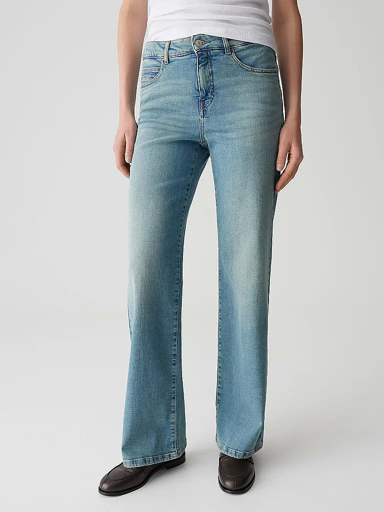 OPUS PANTS | Jeans Jambe Large MELLY MODERN | hellblau
