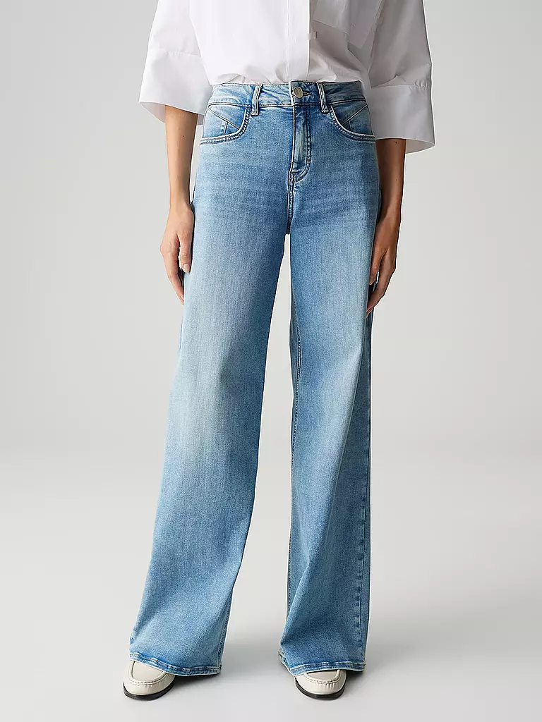 OPUS PANTS | Jeans Wide Leg MELLY COOL | Bleu clair