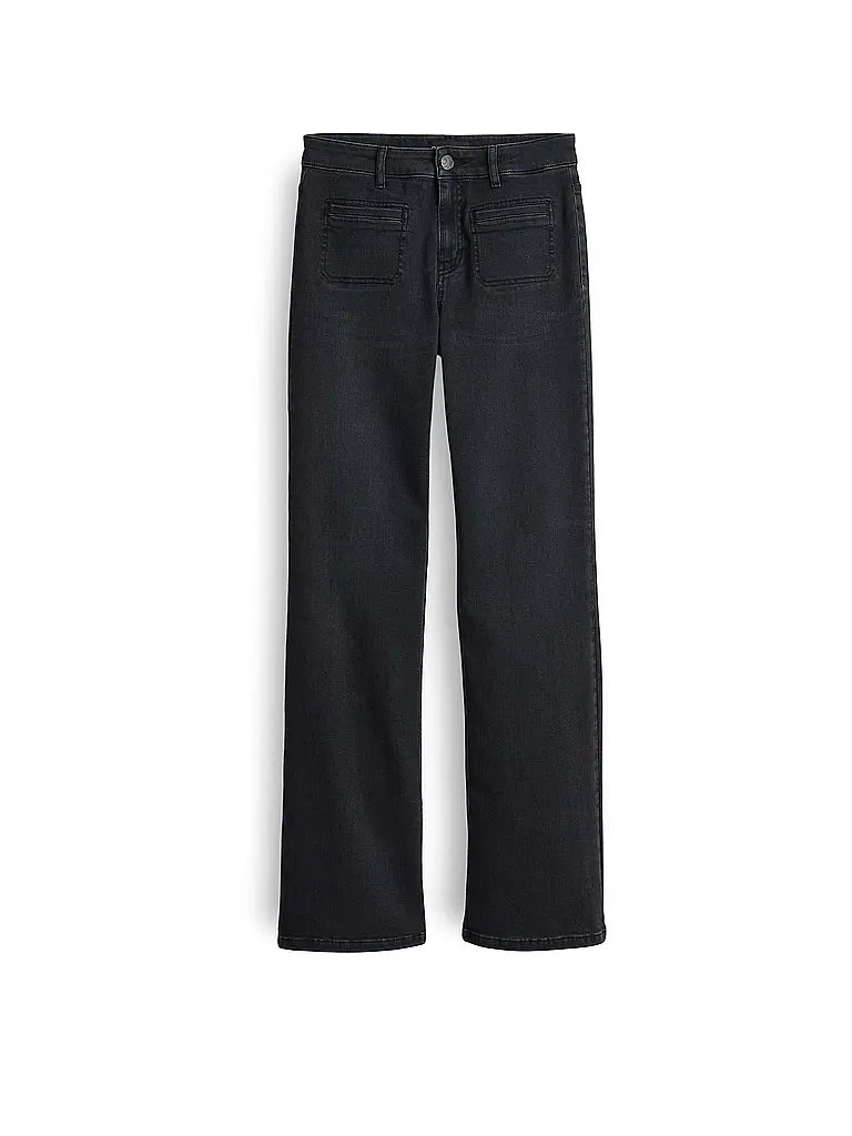 OPUS PANTS | Jeans Wide Leg MELLY FRESH | Noir
