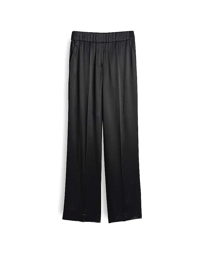 OPUS PANTS | Marlenehose MUCIA SHINE | Noir
