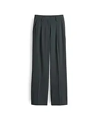 OPUS PANTS | Pantalon coupe évasée MOIRA | Vert foncé