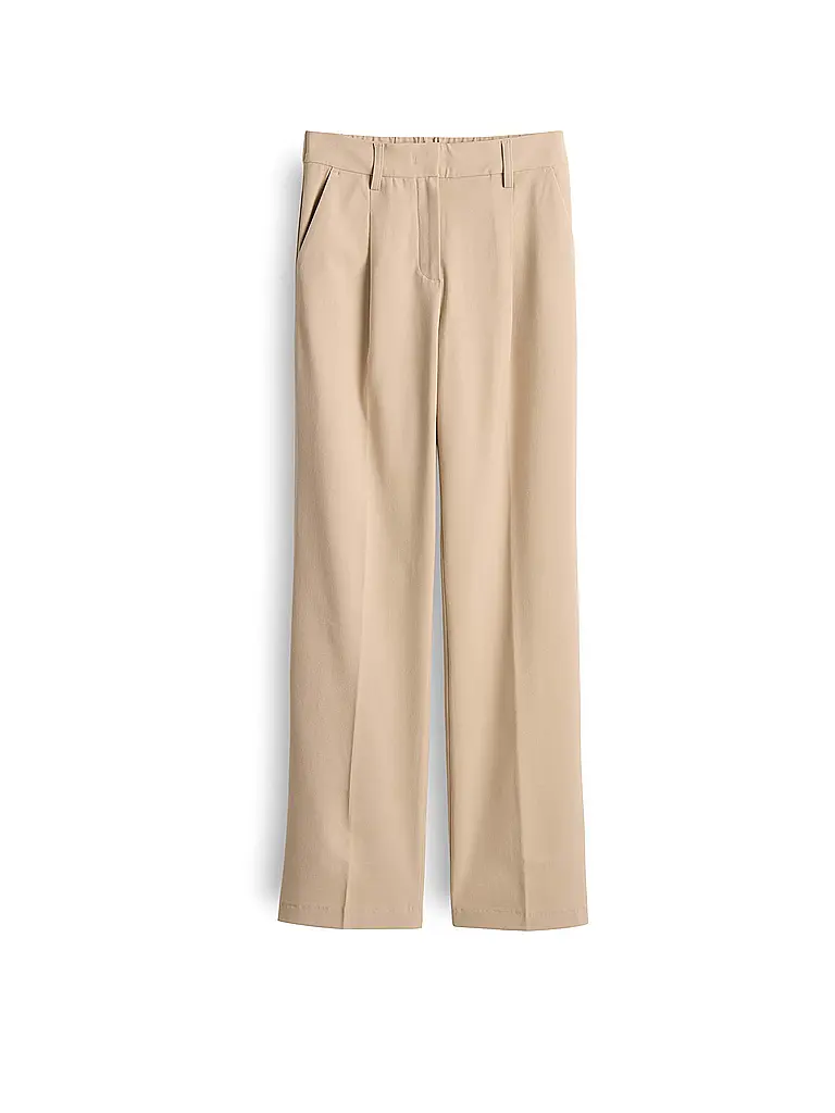 OPUS PANTS | Pantalon coupe évasée MOIRA | Beige