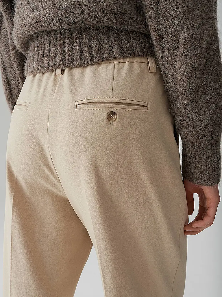 OPUS PANTS | Pantalon coupe évasée MOIRA | Beige