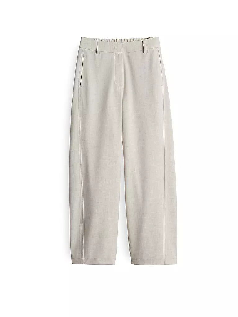 OPUS PANTS | Pantalon de tailleur 7/8 METTE | creme