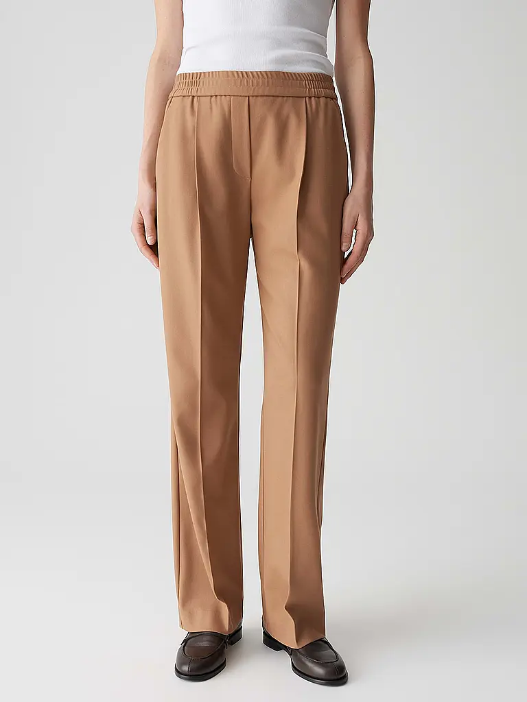 OPUS PANTS | Pantalon Marlene MACIE VIBE | camel