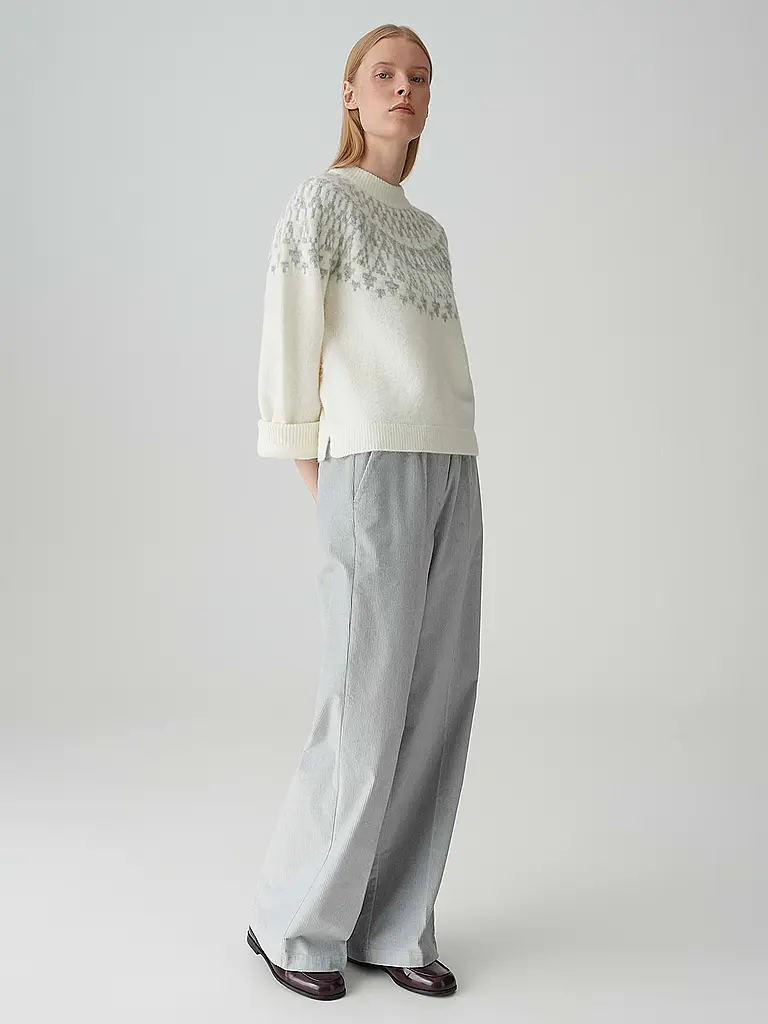 OPUS PANTS | Pantalon Marlene MUCIA | Gris clair