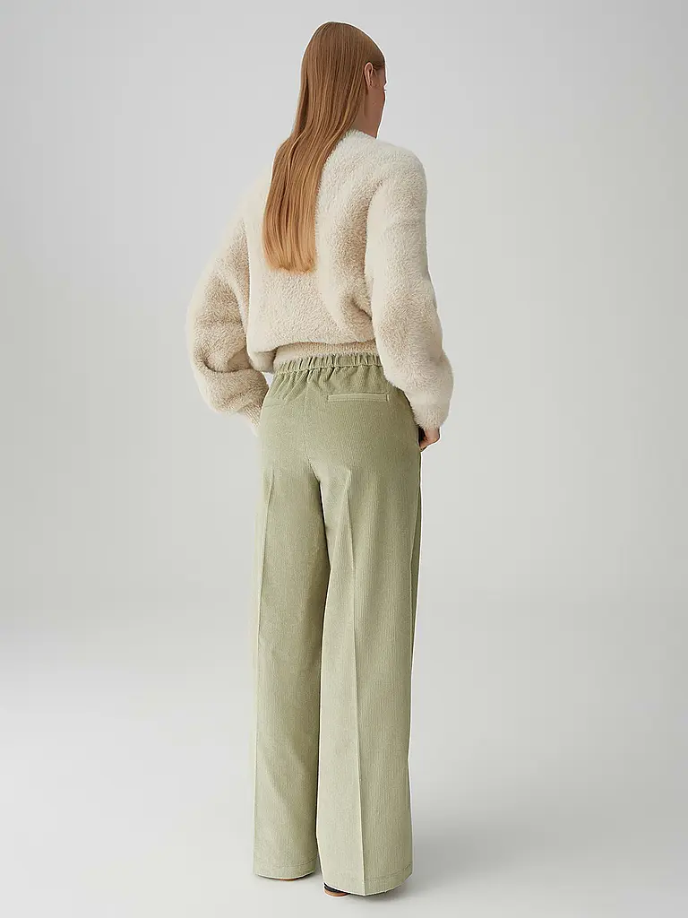 OPUS PANTS | Pantalon Marlene MUCIA | Vert clair