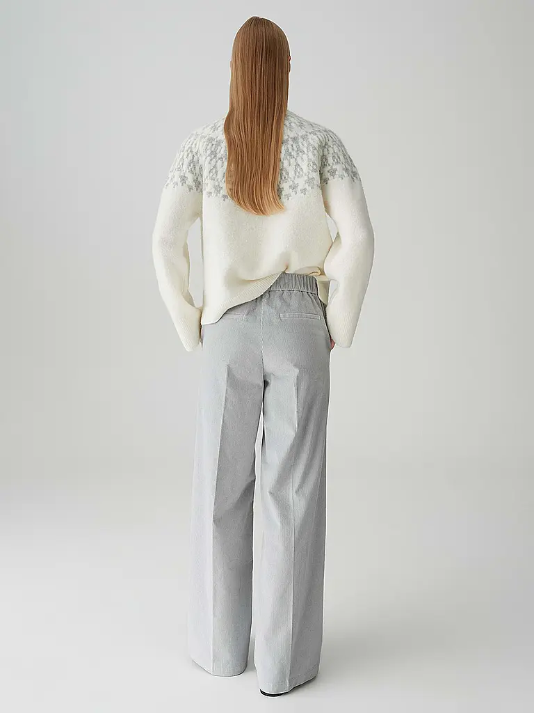 OPUS PANTS | Pantalon Marlene MUCIA | Gris clair