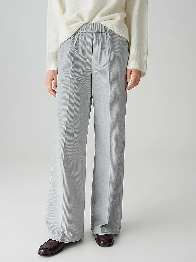 OPUS PANTS | Pantalon Marlene MUCIA | Gris clair
