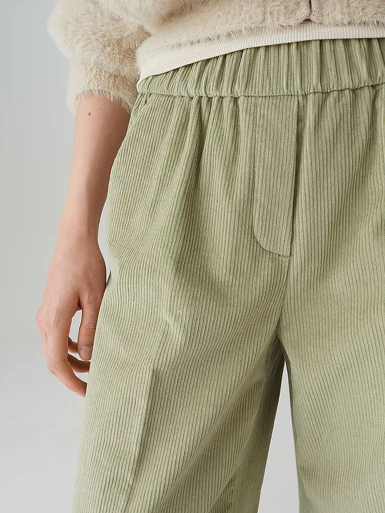 OPUS PANTS | Pantalon Marlene MUCIA | Vert clair