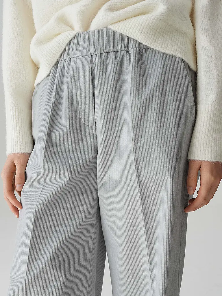 OPUS PANTS | Pantalon Marlene MUCIA | Gris clair