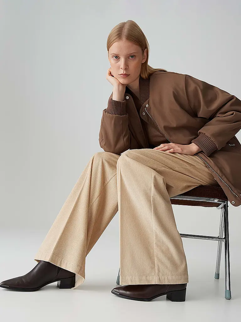 OPUS PANTS | Pantalon Marlene MUCIA | Beige