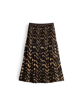 OPUS | Jupe midi RIBANE LEAVES