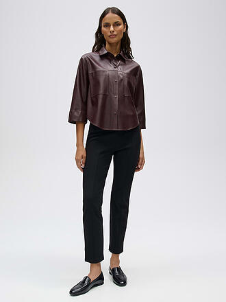 OPUS | Cape - Poncho aspect cuir FELEDA