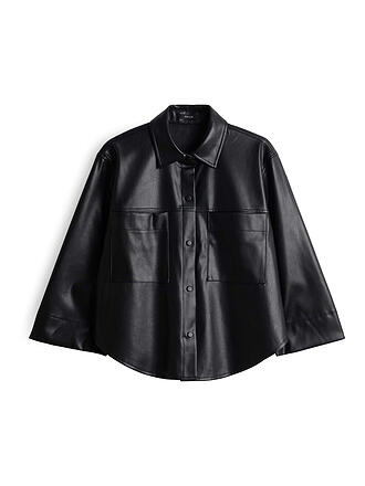 OPUS | Cape - Poncho aspect cuir FELEDA