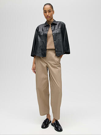 OPUS | Cape - Poncho aspect cuir FELEDA