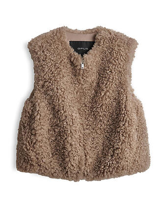 OPUS | Gilet en fausse fourrure WIKARA