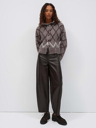 OPUS | Pantalon aspect cuir MAIGA EDIT