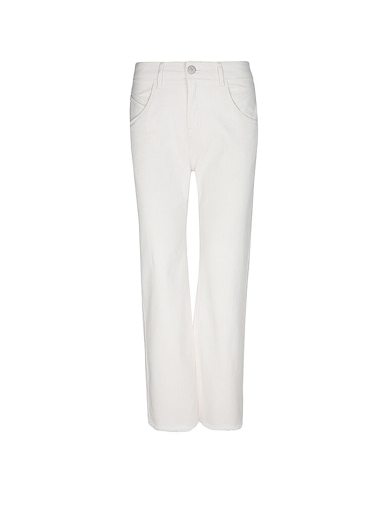 Jeans Coupe Évasée 7/8 LANI TWIST crème 38/L26