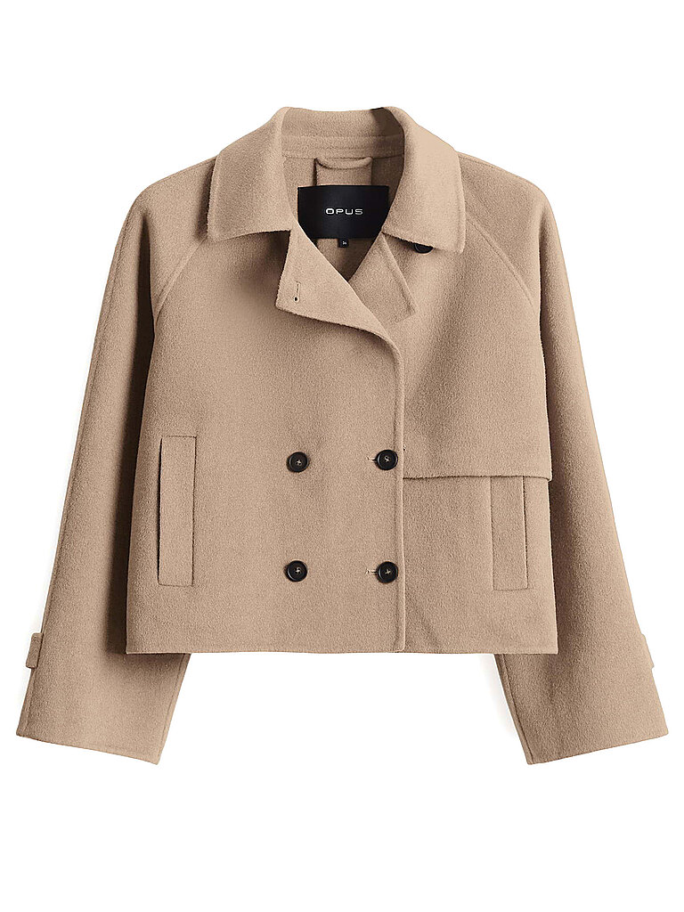 Veste en laine HAILI camel 38