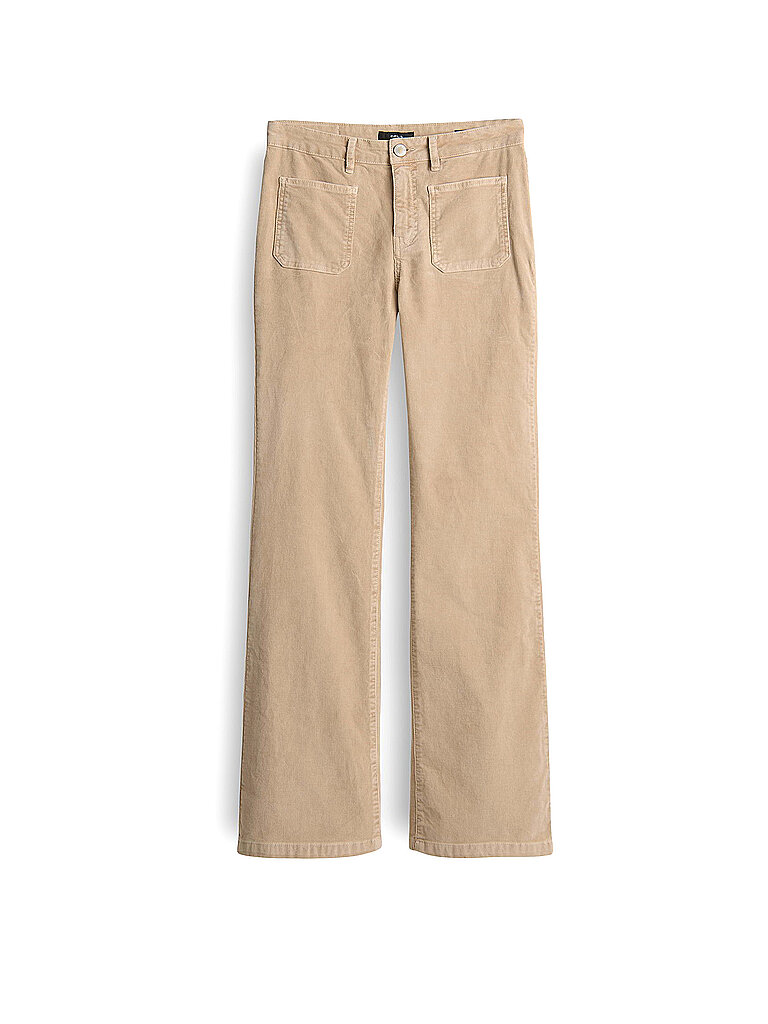 Pantalon en velours côtelé EBBI CORDUROY beige 40/L32
