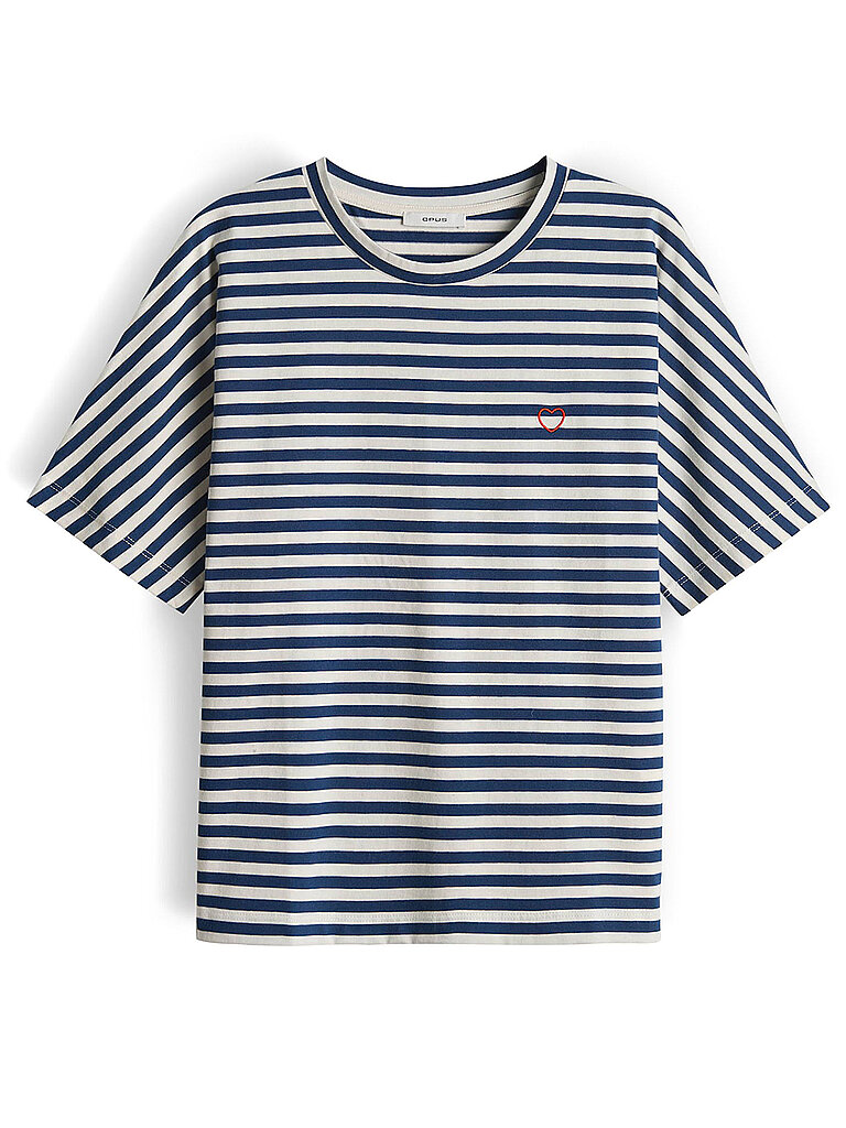 T-Shirt SALENTINE STRIPE pétrole 44