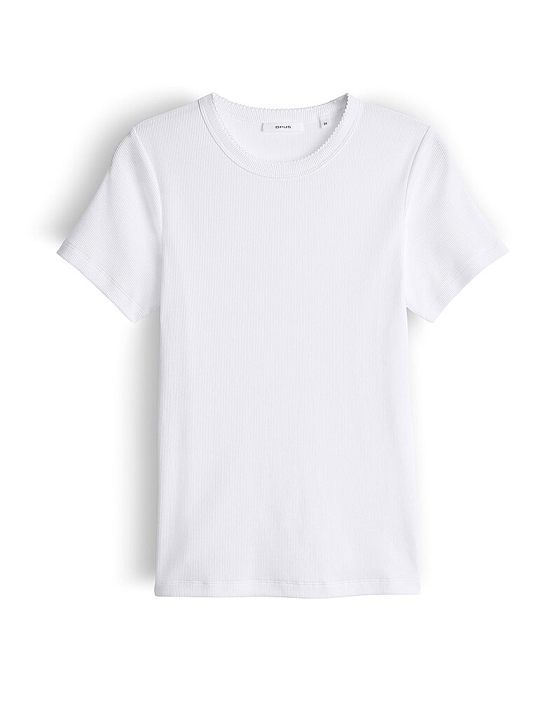 T-Shirt SAMUNA SCALLOP blanc 36