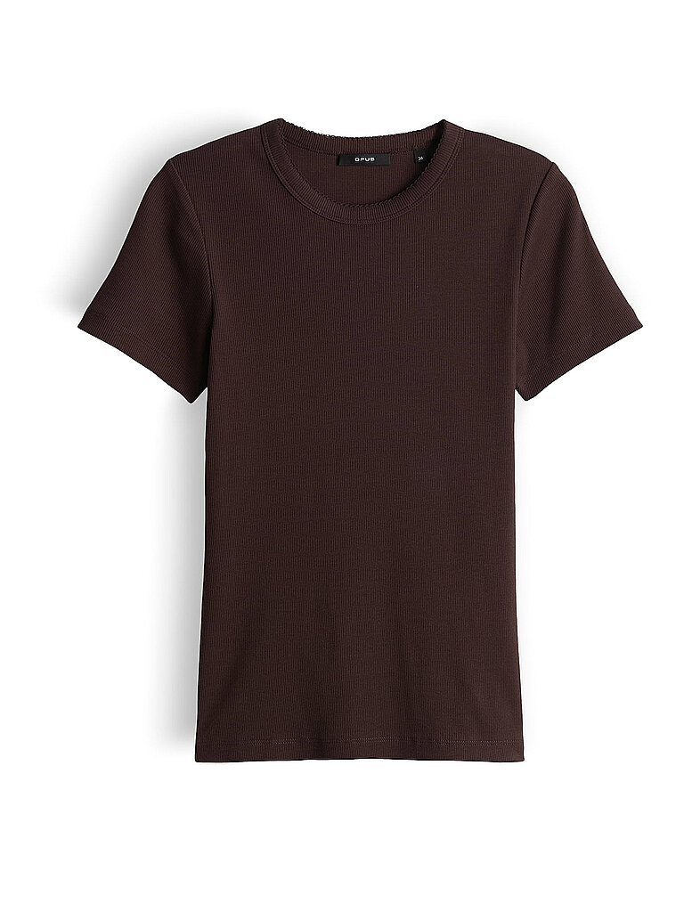 T-Shirt SAMUNA SCALLOP noir 36