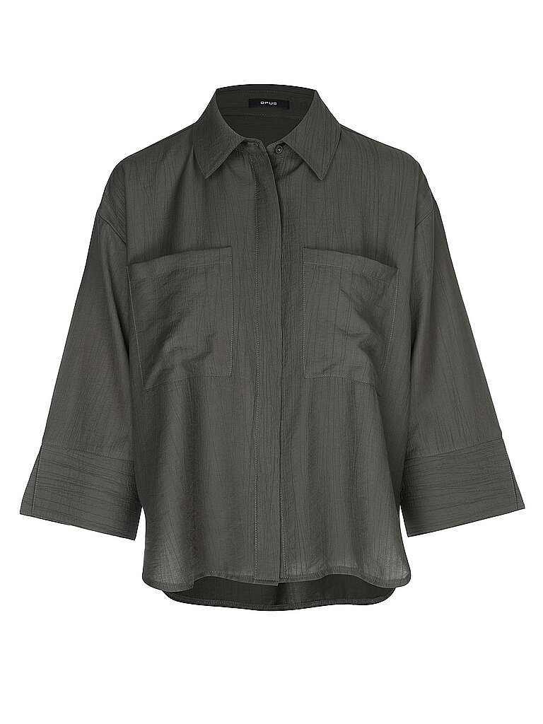 Opus Chemise FORNA vert foncé 40