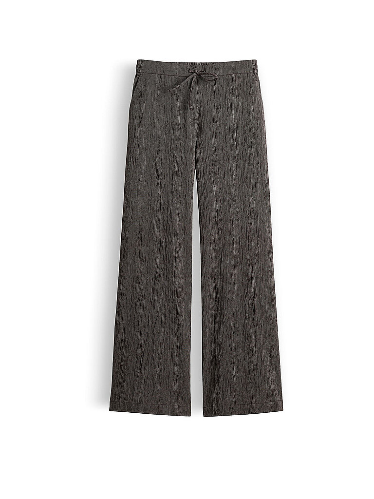 Marlenehose MELANE CRINKLED marron 36