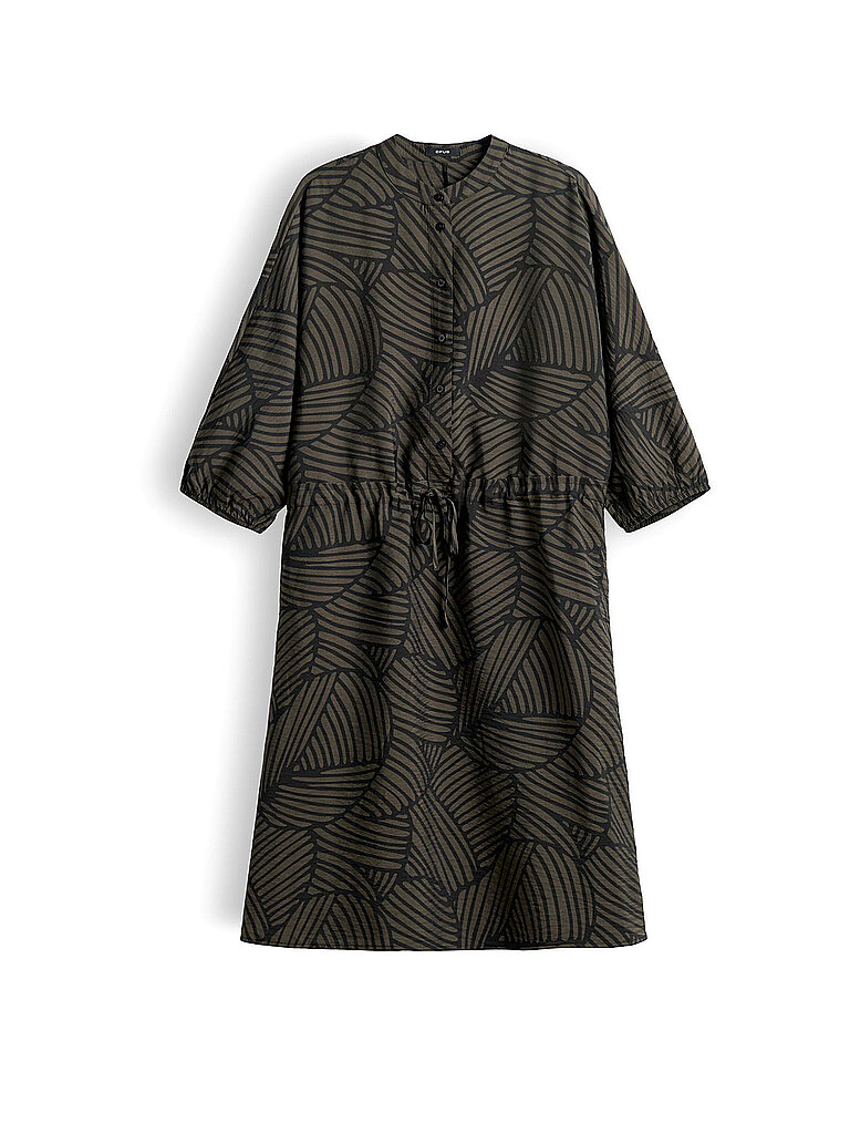 Midikleid WENRIA BOTANICAL noir 34