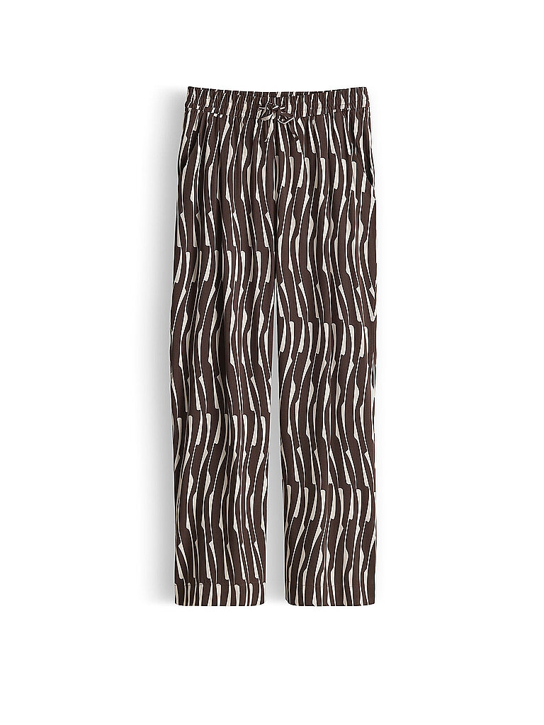 Pantalon large MAROU BAMBOO marron 40