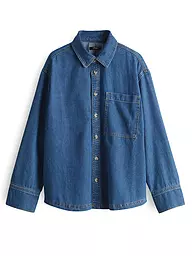 OPUS | Blouse en jean FELYN | Bleu