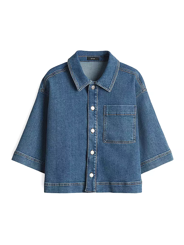 OPUS | Blouse en jean FEMSE | Bleu