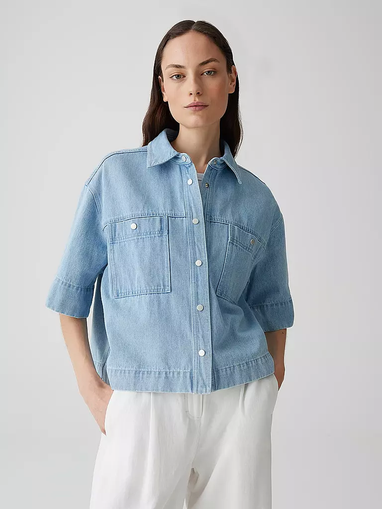 OPUS | Blouse en jean FERLOSA | Bleu