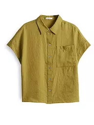 OPUS | Blouse en lin FELISA | Moutarde