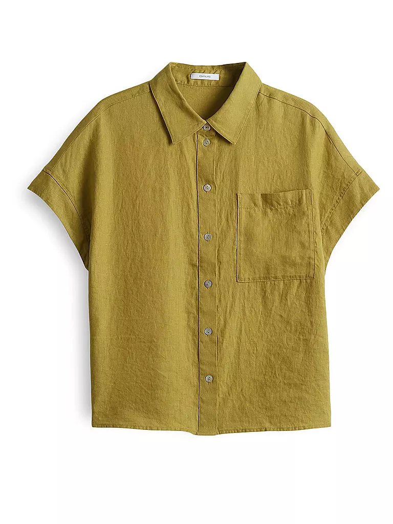 OPUS | Blouse en lin FELISA | senf