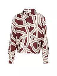 OPUS | Blouse FAMENA LANE | Rouge foncé