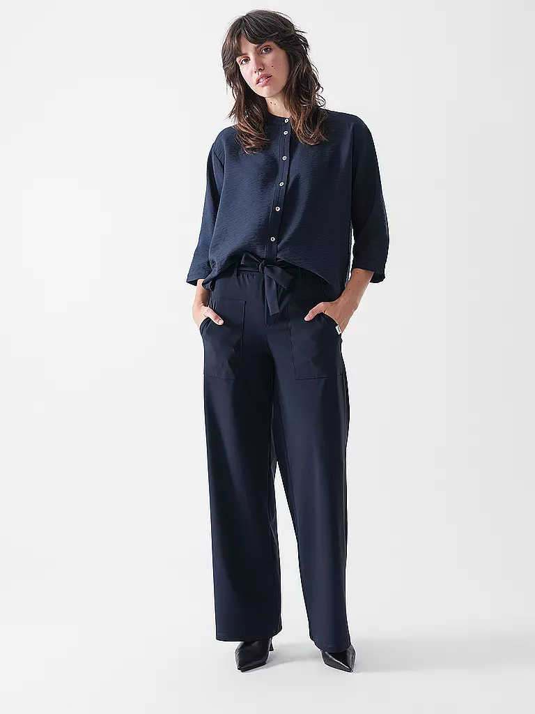 OPUS | Blouse FANARI | Bleu foncé