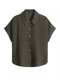 OPUS | Bluse FASINGA | Vert foncé