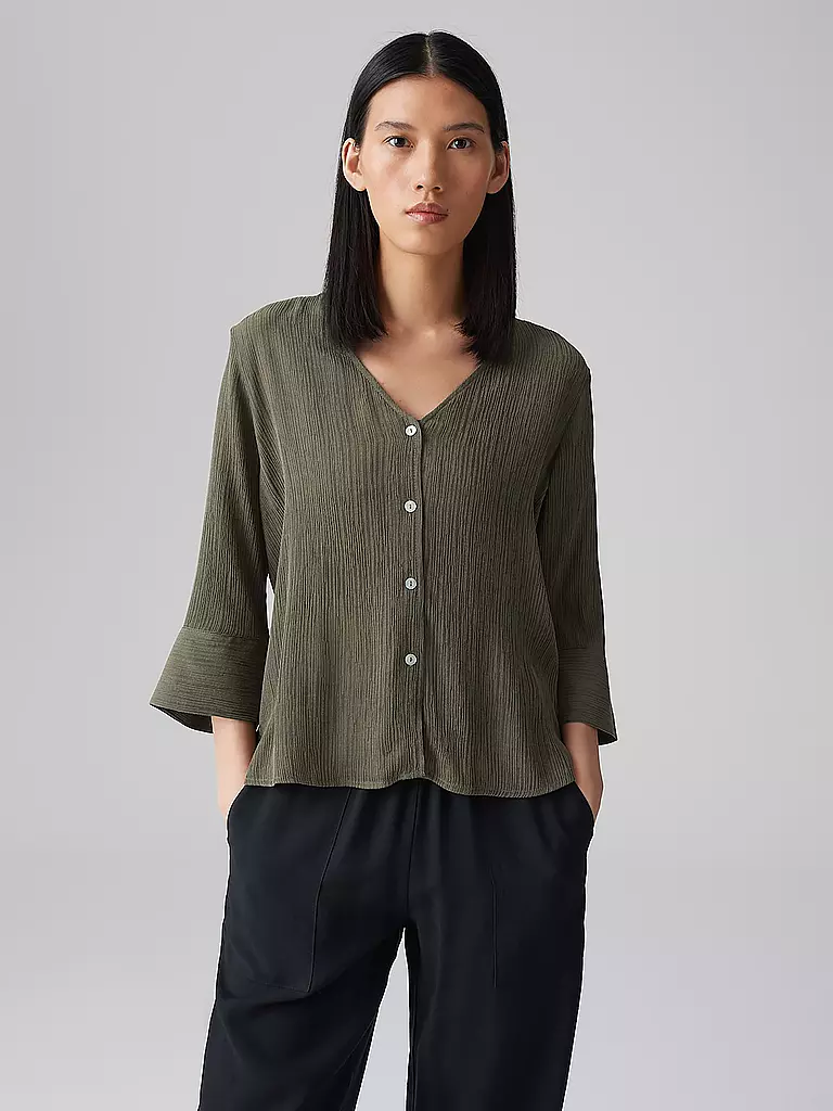 OPUS | Blouse FELSEA | Olive