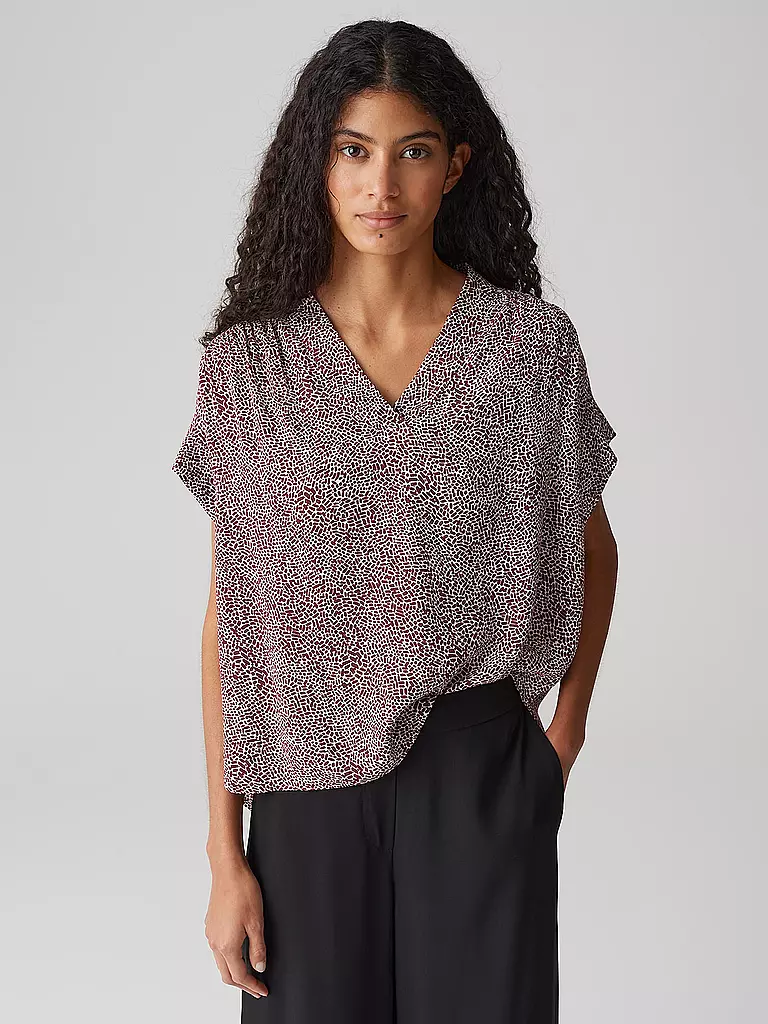 OPUS | Blouse FILVA MINIMAL | beere