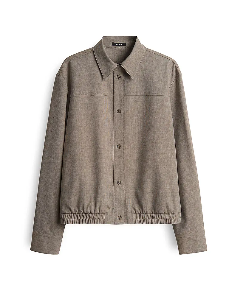OPUS | Blouse FJORDIS | Marron clair