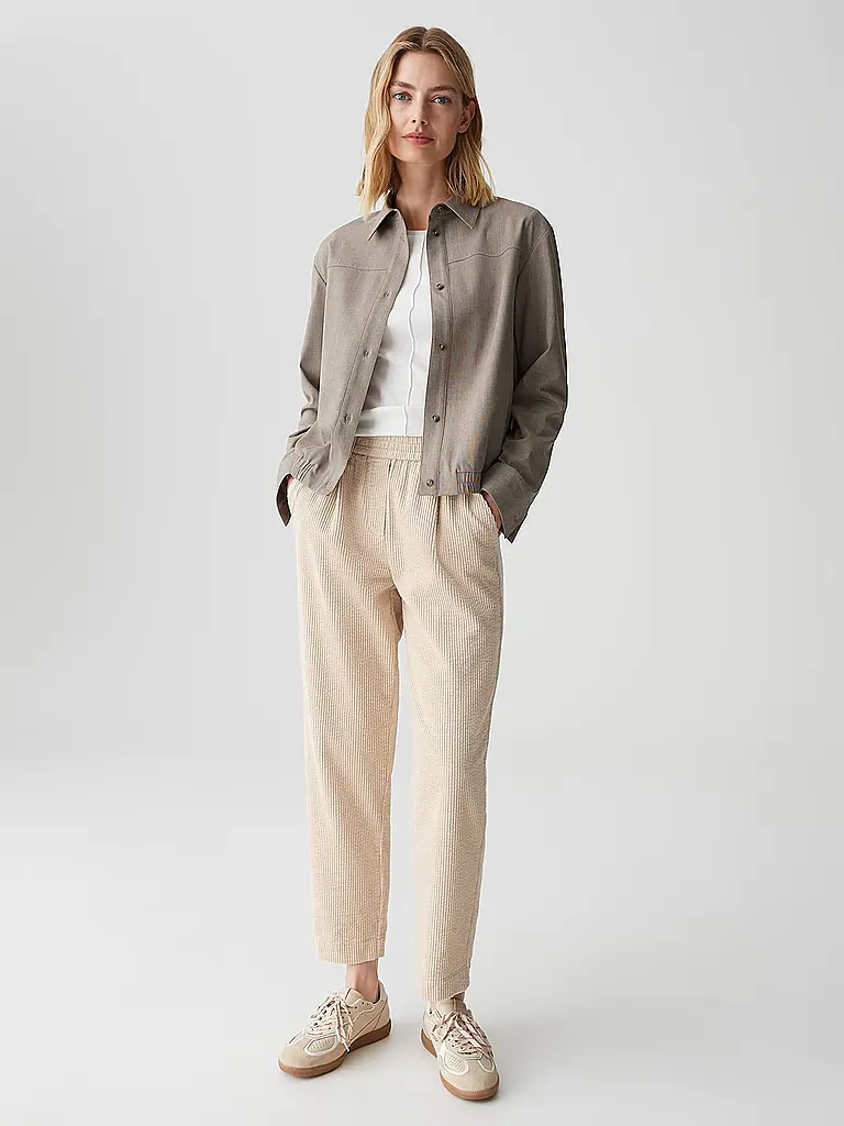 OPUS | Blouse FJORDIS | Marron clair